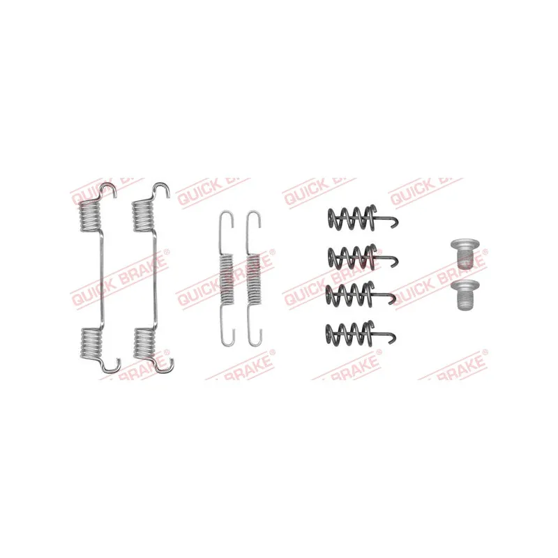 Kit d'accessoires, mâchoires de frein de stationnement QUICK BRAKE 105-0051