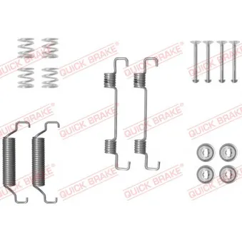 Kit d'accessoires, mâchoires de frein de stationnement QUICK BRAKE 105-0052