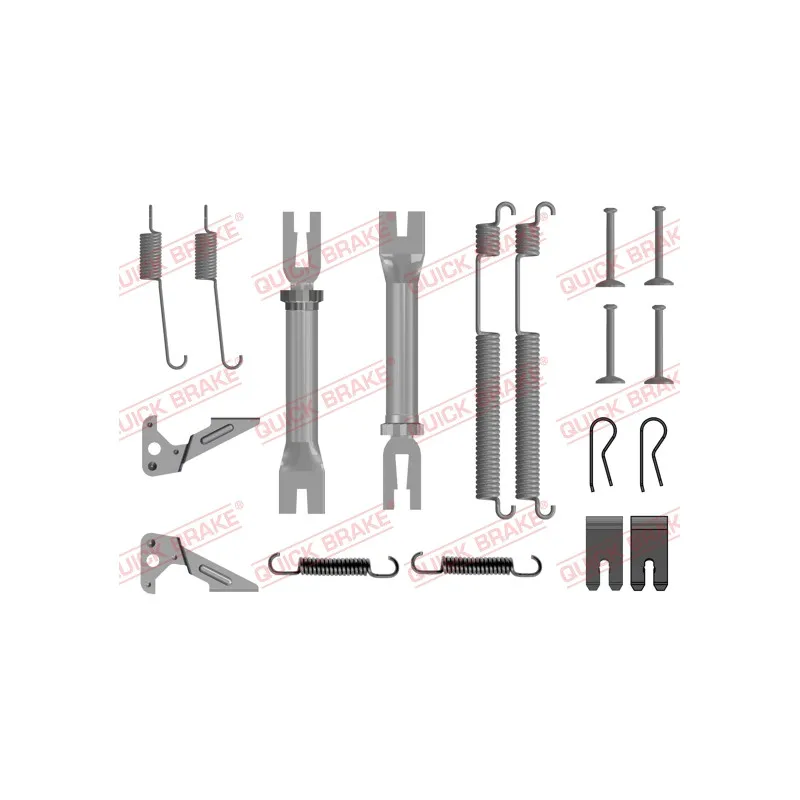 Kit d'accessoires, mâchoire de frein QUICK BRAKE 105-0053S