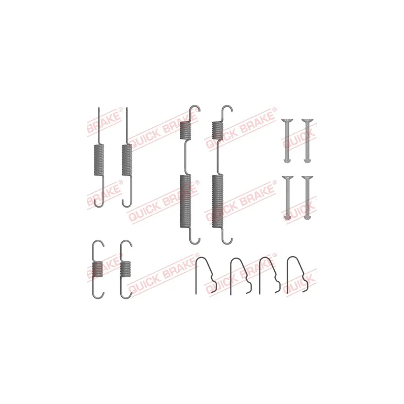 Kit d'accessoires, mâchoire de frein QUICK BRAKE 105-0054