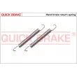Kit d'accessoires, mâchoires de frein de stationnement QUICK BRAKE 105-0480 - Visuel 1