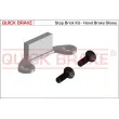 Kit d'accessoires, mâchoires de frein de stationnement QUICK BRAKE 105-0481 - Visuel 1
