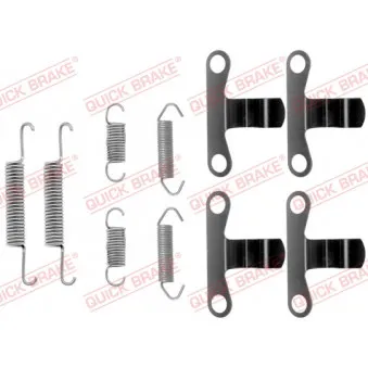 Kit d'accessoires, mâchoires de frein de stationnement QUICK BRAKE 105-0506