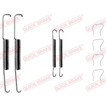 Kit d'accessoires, mâchoire de frein QUICK BRAKE 105-0508