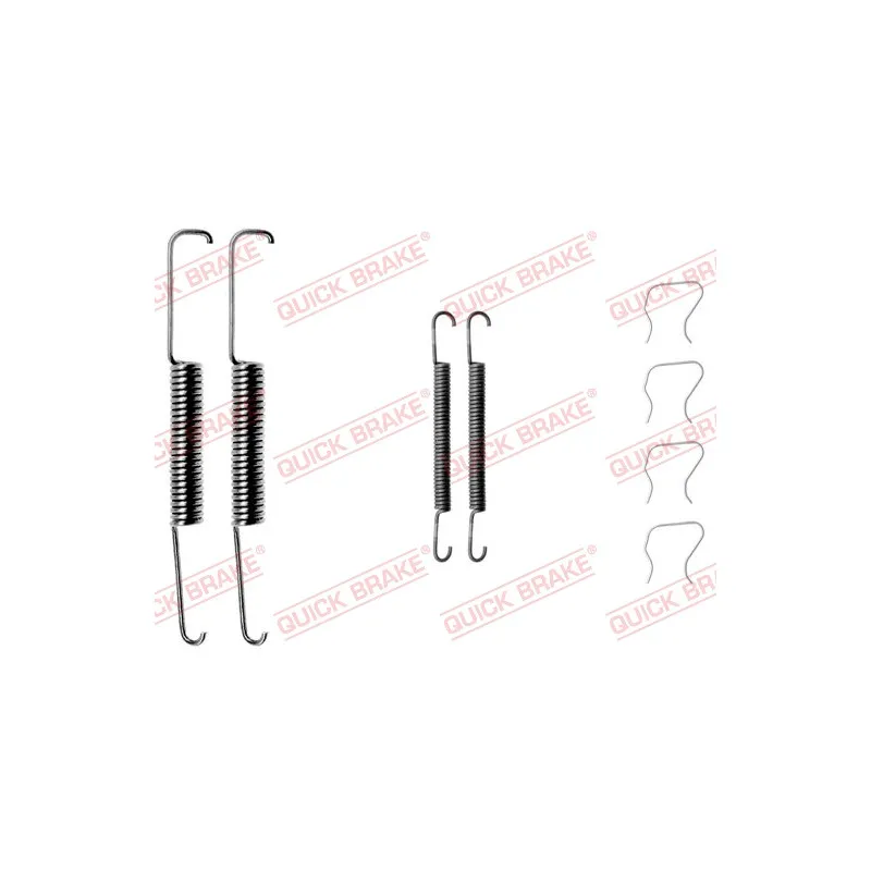 Kit d'accessoires, mâchoire de frein QUICK BRAKE 105-0508