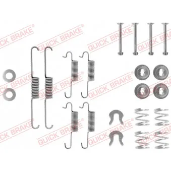 Kit d'accessoires, mâchoire de frein QUICK BRAKE 105-0533