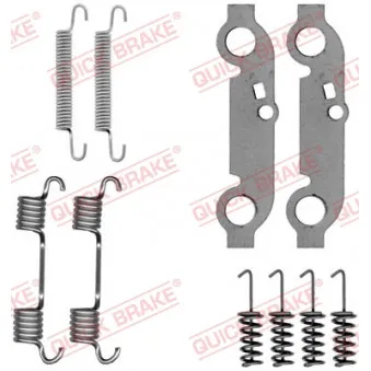 Kit d'accessoires, mâchoires de frein de stationnement QUICK BRAKE 105-0537