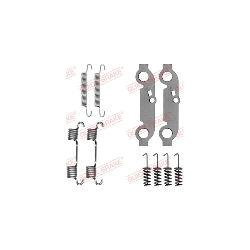 Kit d'accessoires, mâchoires de frein de stationnement QUICK BRAKE 105-0537