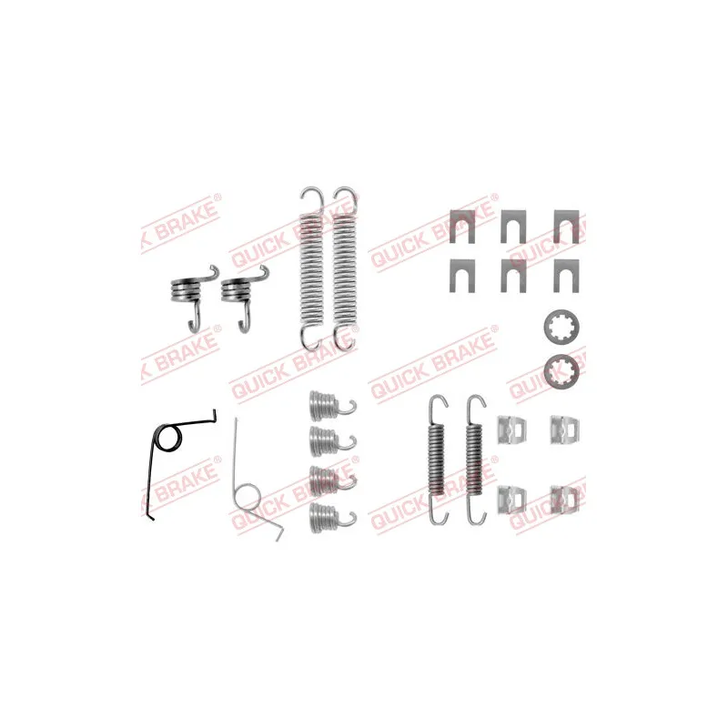 Kit d'accessoires, mâchoire de frein QUICK BRAKE 105-0545