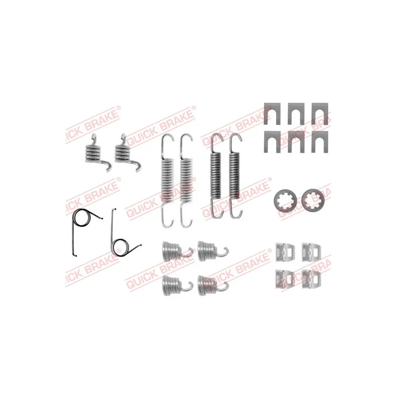 Kit d'accessoires, mâchoire de frein QUICK BRAKE 105-0554