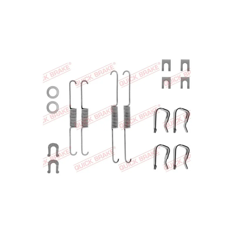 Kit d'accessoires, mâchoire de frein QUICK BRAKE 105-0557