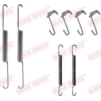 Kit d'accessoires, mâchoire de frein QUICK BRAKE 105-0563