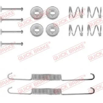 Kit d'accessoires, mâchoire de frein QUICK BRAKE 105-0586