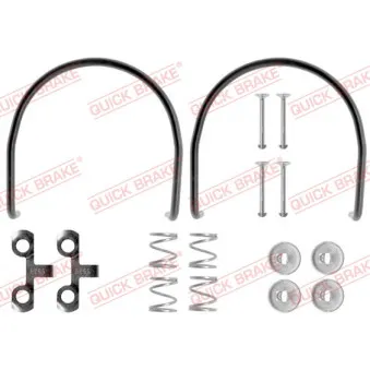 Kit d'accessoires, mâchoire de frein QUICK BRAKE 105-0587