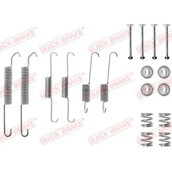 Kit d'accessoires, mâchoire de frein QUICK BRAKE 105-0590