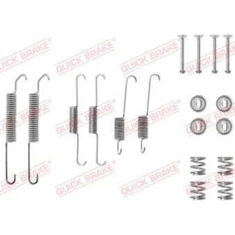Kit d'accessoires, mâchoire de frein QUICK BRAKE 105-0591