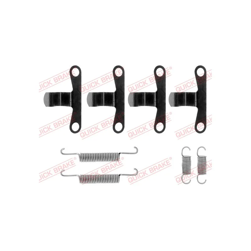 Kit d'accessoires, mâchoires de frein de stationnement QUICK BRAKE 105-0594