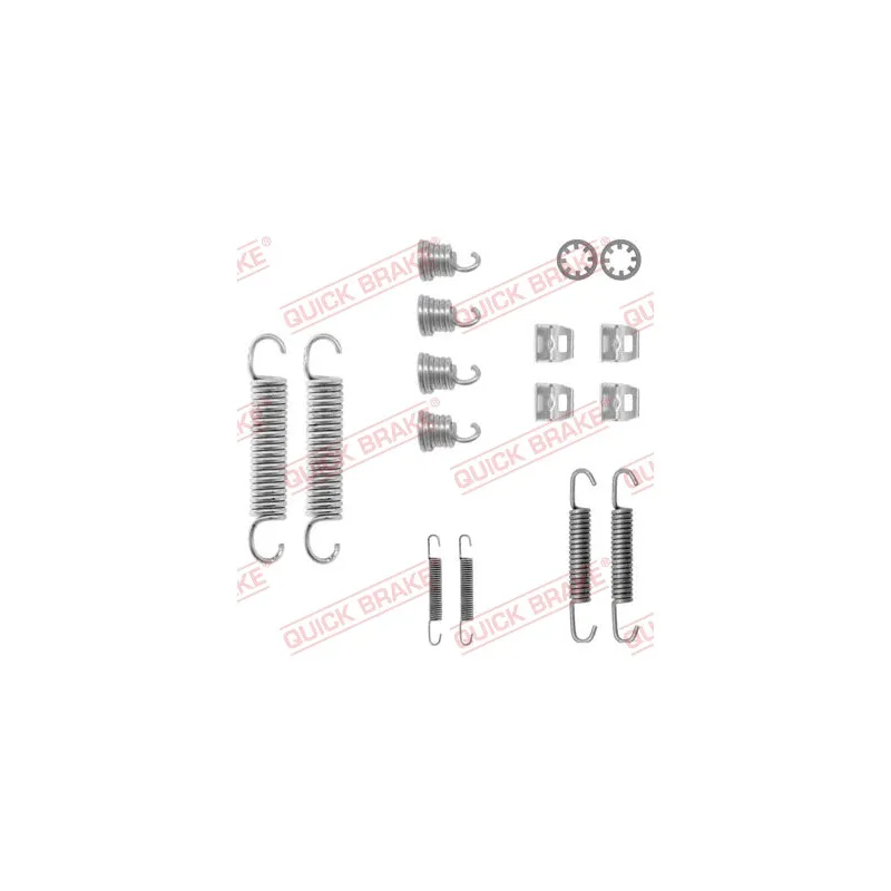 Kit d'accessoires, mâchoire de frein QUICK BRAKE 105-0612
