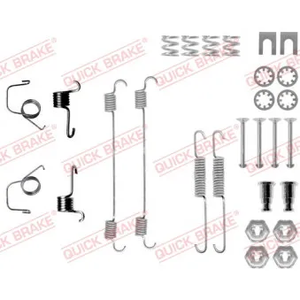 Kit d'accessoires, mâchoire de frein QUICK BRAKE 105-0617