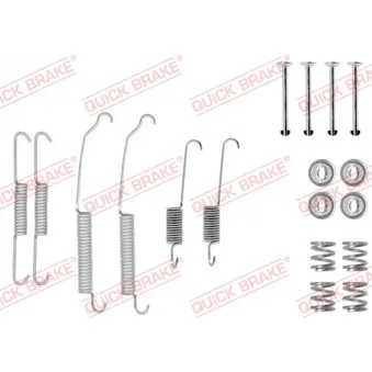 Kit d'accessoires, mâchoire de frein QUICK BRAKE 105-0618