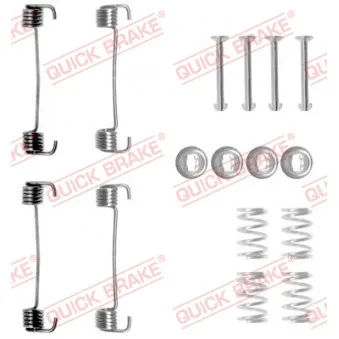 Kit d'accessoires, mâchoires de frein de stationnement QUICK BRAKE 105-0619
