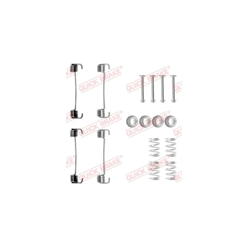 Kit d'accessoires, mâchoires de frein de stationnement QUICK BRAKE 105-0619