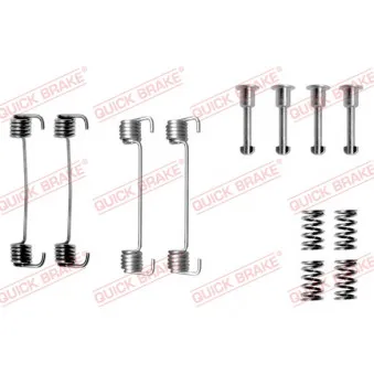 Kit d'accessoires, mâchoires de frein de stationnement QUICK BRAKE 105-0620