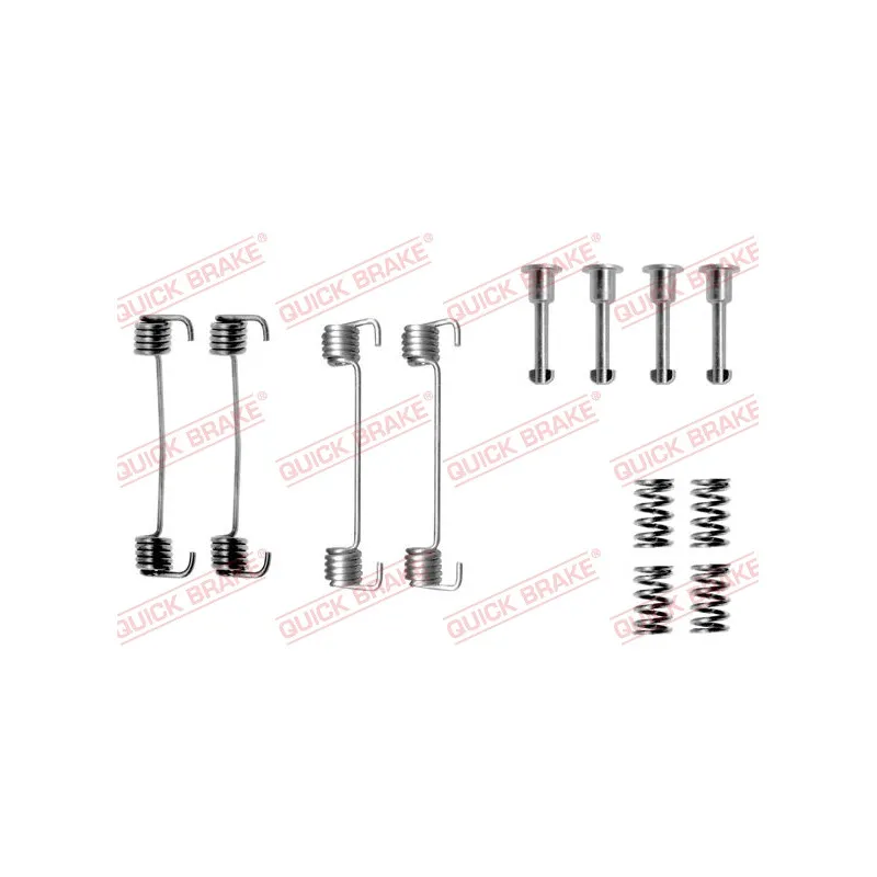 Kit d'accessoires, mâchoires de frein de stationnement QUICK BRAKE 105-0620