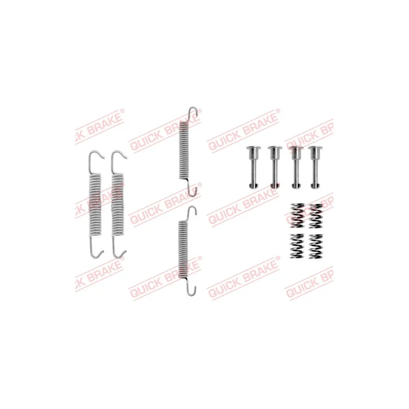Kit d'accessoires, mâchoires de frein de stationnement QUICK BRAKE 105-0621