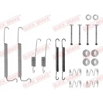 Kit d'accessoires, mâchoire de frein QUICK BRAKE 105-0629