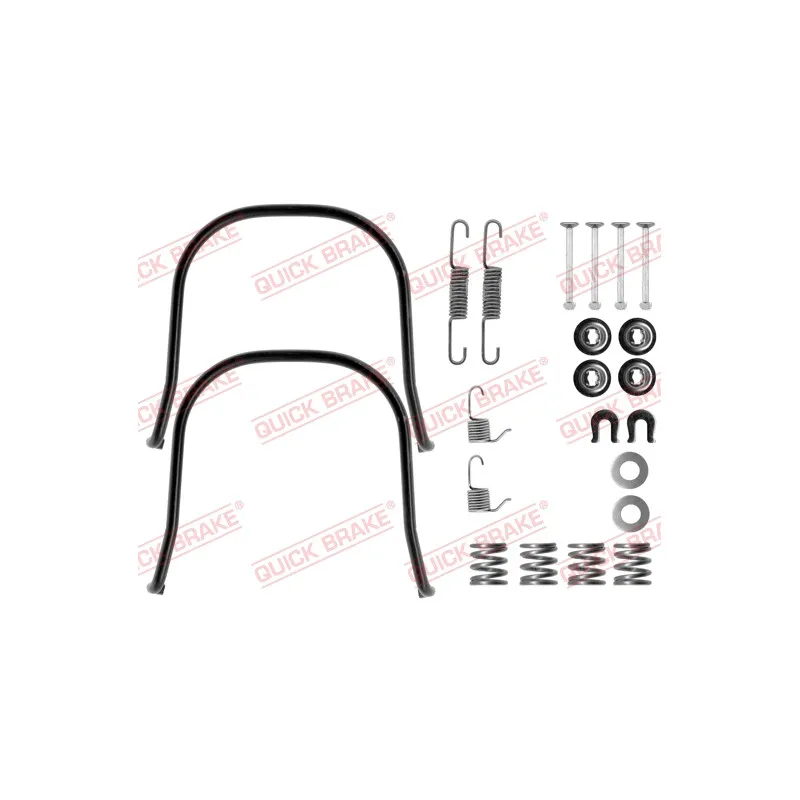 Kit d'accessoires, mâchoire de frein QUICK BRAKE 105-0633
