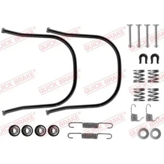 Kit d'accessoires, mâchoire de frein QUICK BRAKE 105-0634