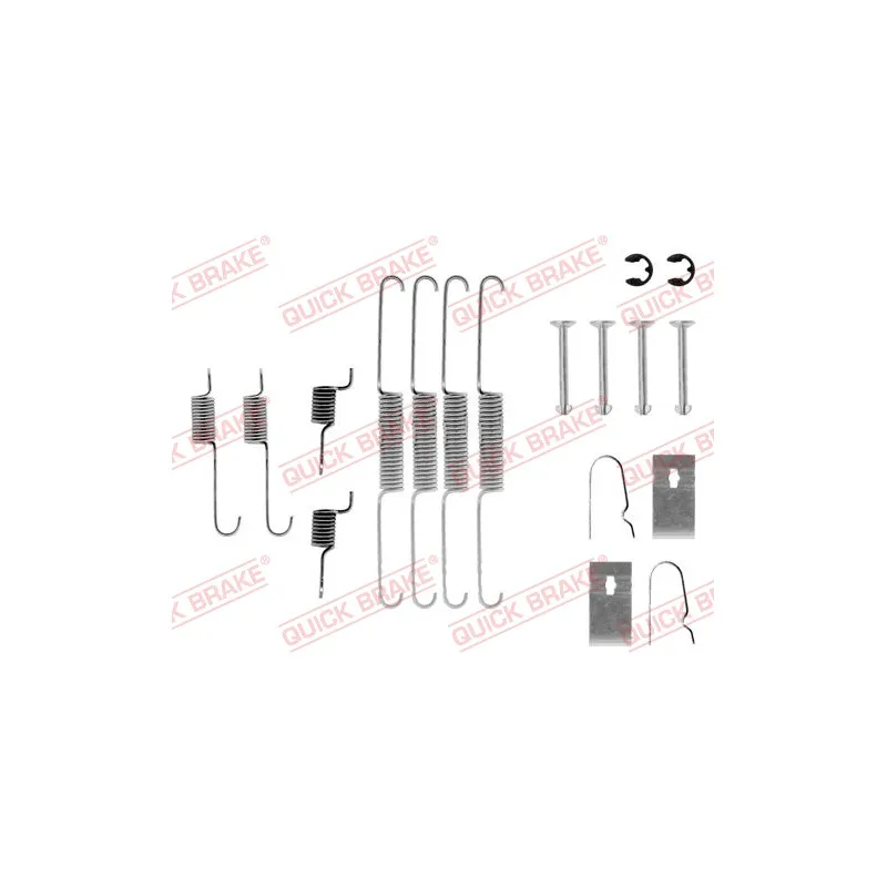 Kit d'accessoires, mâchoire de frein QUICK BRAKE 105-0636