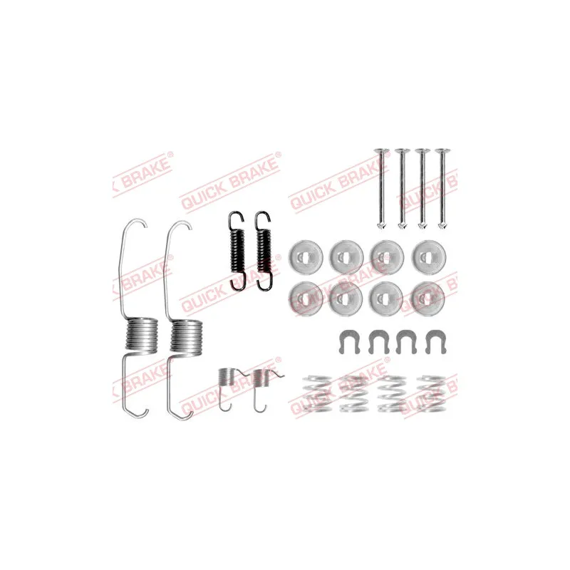 Kit d'accessoires, mâchoire de frein QUICK BRAKE 105-0637