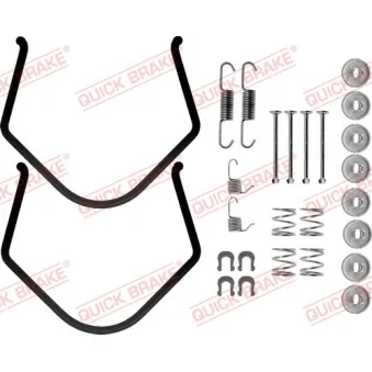Kit d'accessoires, mâchoire de frein QUICK BRAKE 105-0638