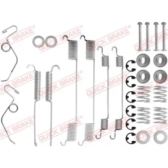 Kit d'accessoires, mâchoire de frein QUICK BRAKE 105-0642