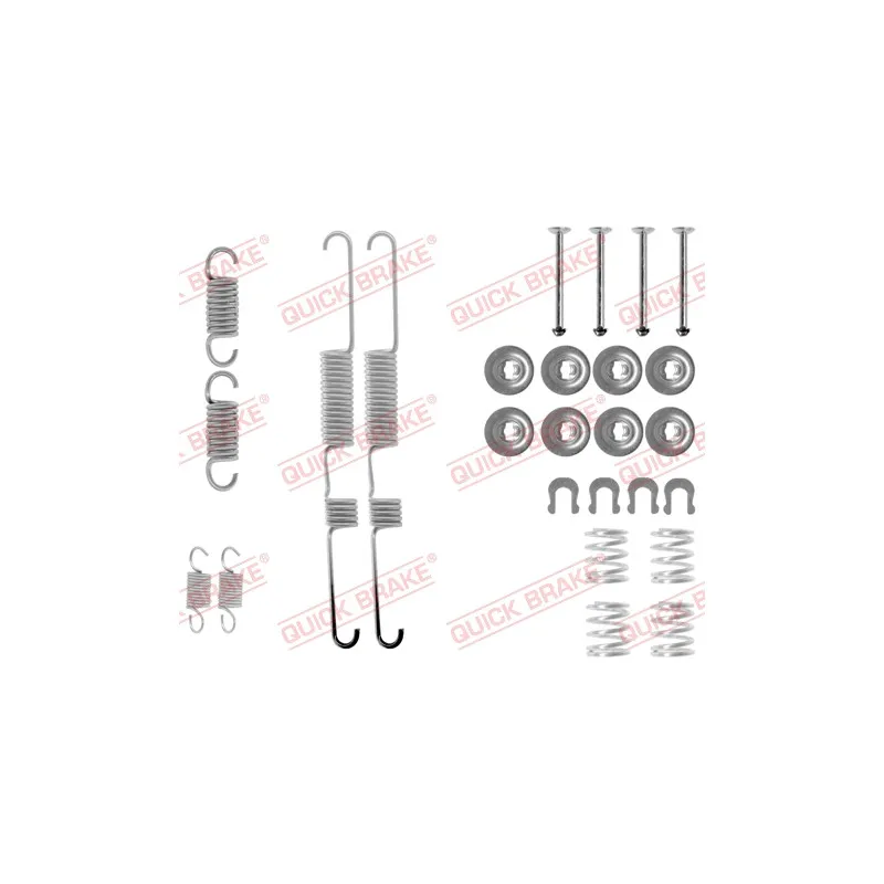 Kit d'accessoires, mâchoire de frein QUICK BRAKE 105-0643