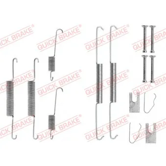 Kit d'accessoires, mâchoire de frein QUICK BRAKE 105-0645