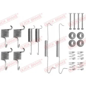 Kit d'accessoires, mâchoire de frein QUICK BRAKE 105-0649