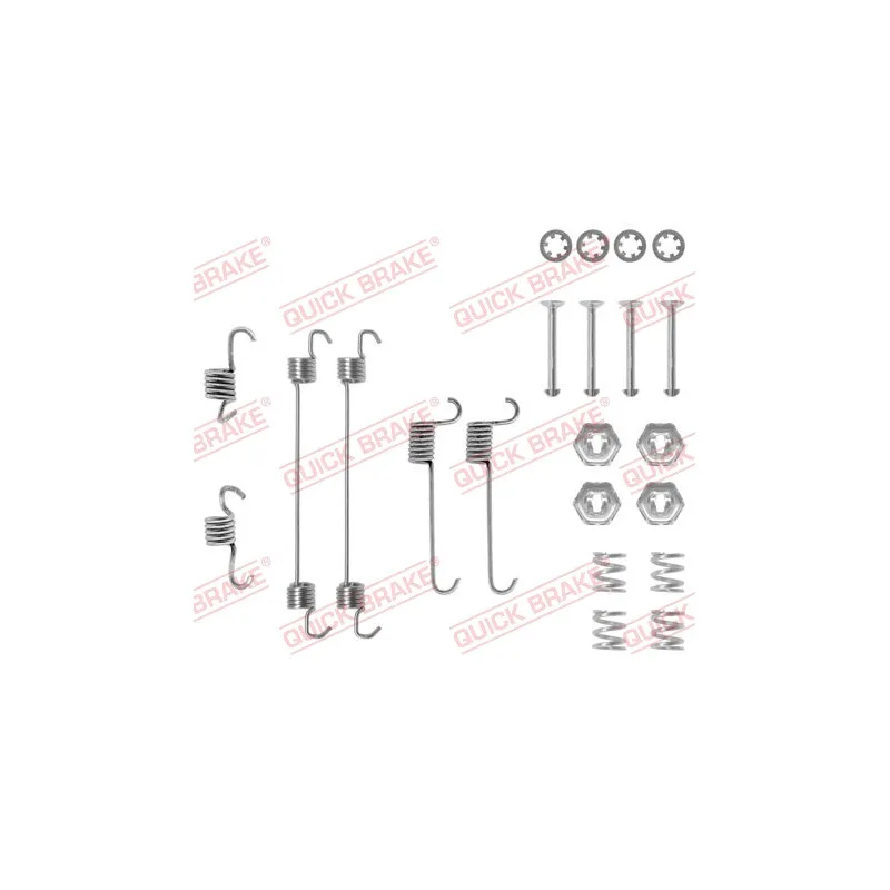 Kit d'accessoires, mâchoire de frein QUICK BRAKE 105-0650