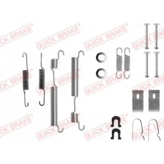 Kit d'accessoires, mâchoire de frein QUICK BRAKE 105-0653