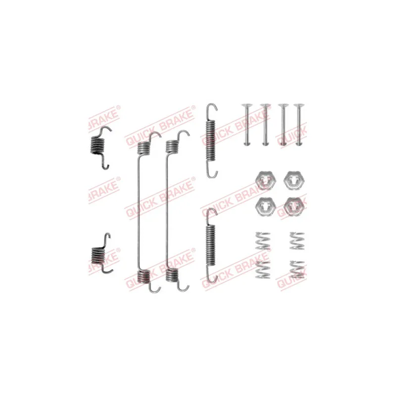 Kit d'accessoires, mâchoire de frein QUICK BRAKE 105-0657