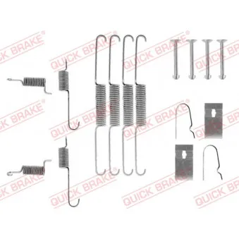 Kit d'accessoires, mâchoire de frein QUICK BRAKE 105-0663