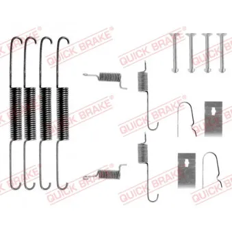 Kit d'accessoires, mâchoire de frein QUICK BRAKE 105-0664