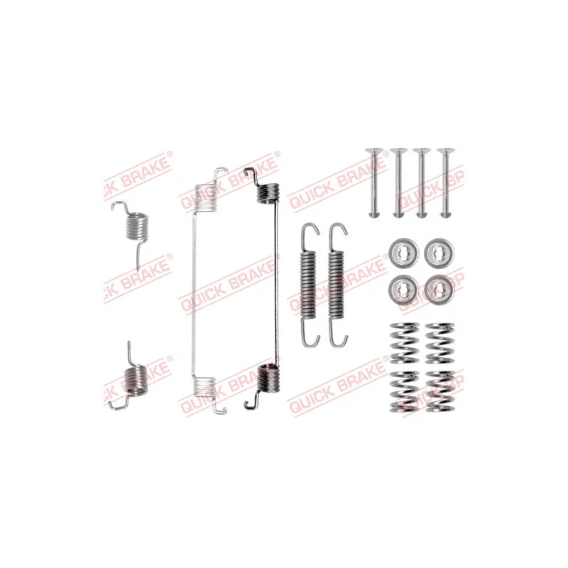 Kit d'accessoires, mâchoire de frein QUICK BRAKE 105-0672