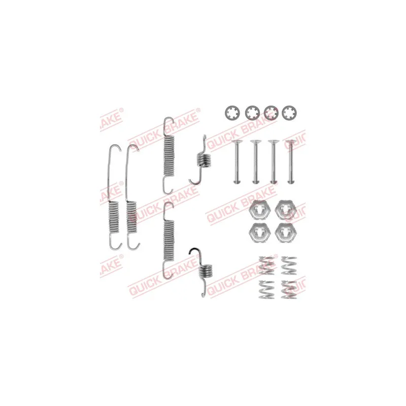 Kit d'accessoires, mâchoire de frein QUICK BRAKE 105-0673
