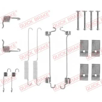Kit d'accessoires, mâchoire de frein QUICK BRAKE 105-0677