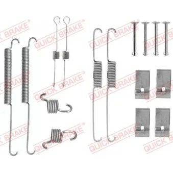 Kit d'accessoires, mâchoire de frein QUICK BRAKE 105-0688