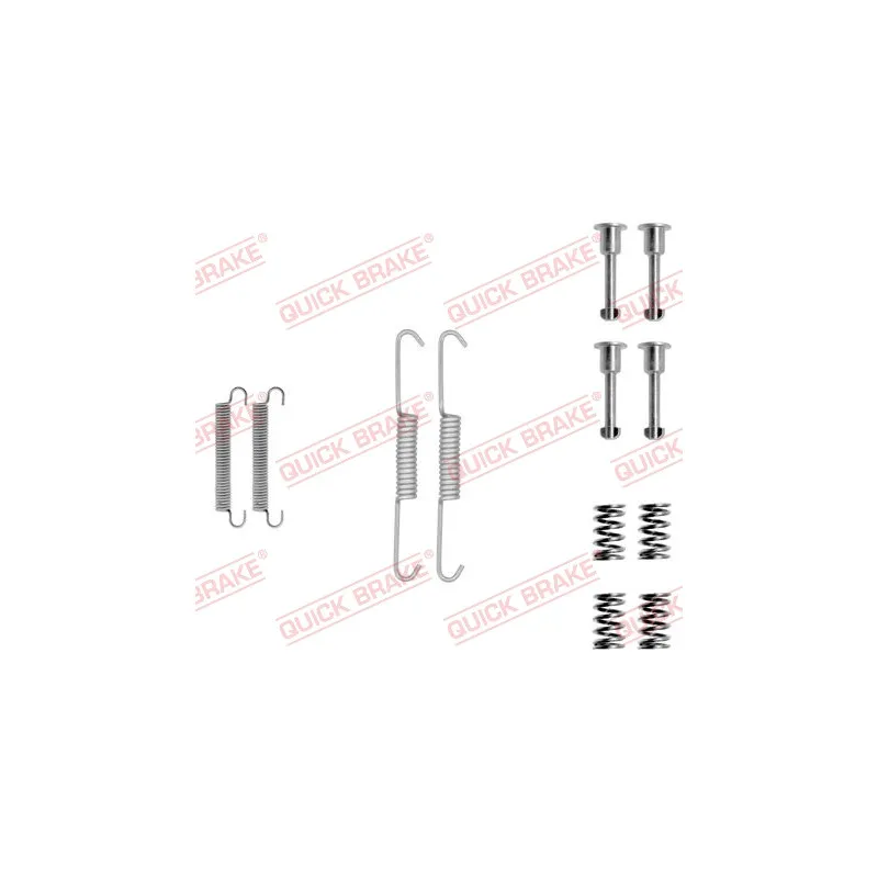 Kit d'accessoires, mâchoires de frein de stationnement QUICK BRAKE 105-0690