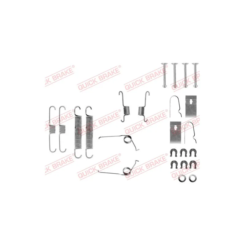 Kit d'accessoires, mâchoire de frein QUICK BRAKE 105-0693